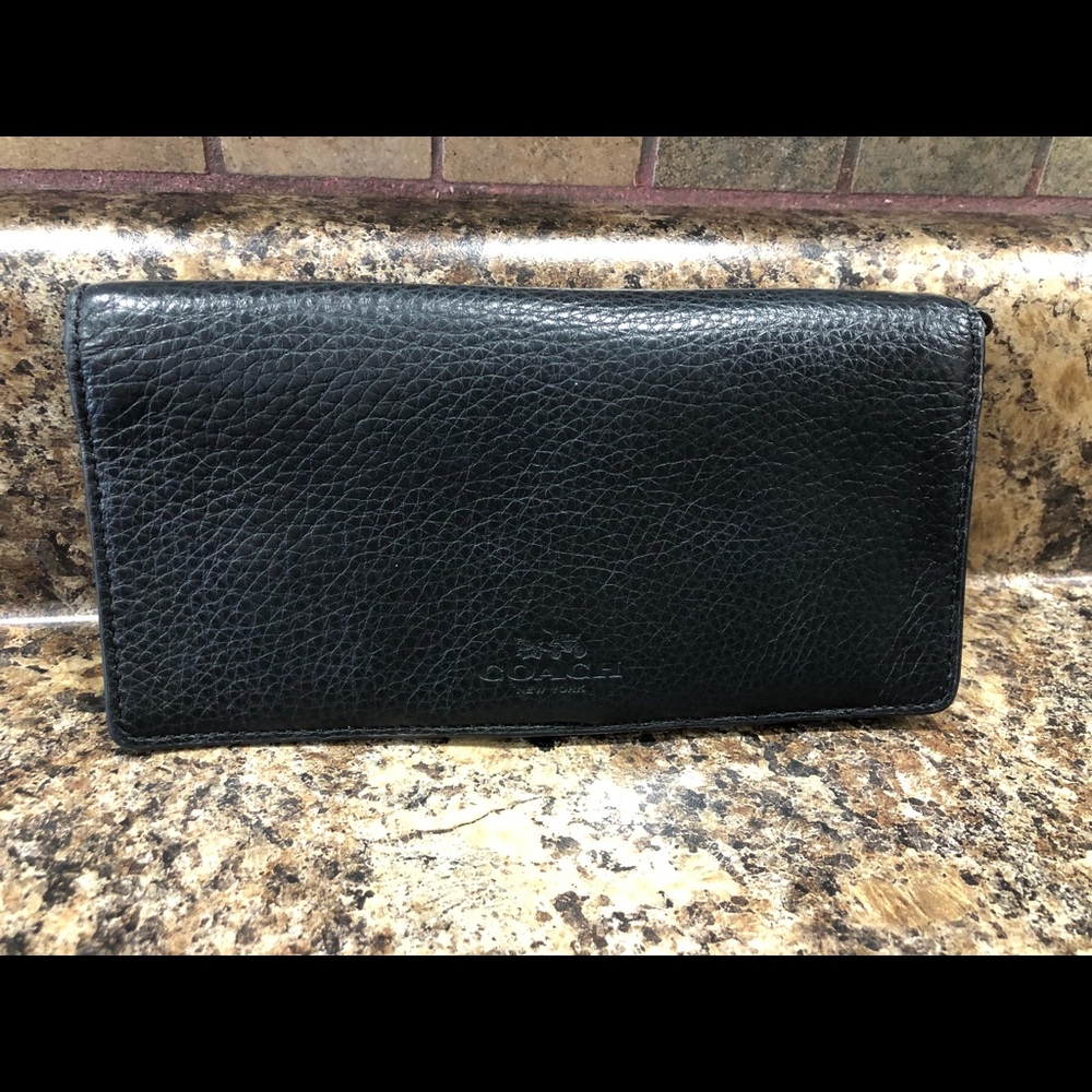 Black Coach Wallet